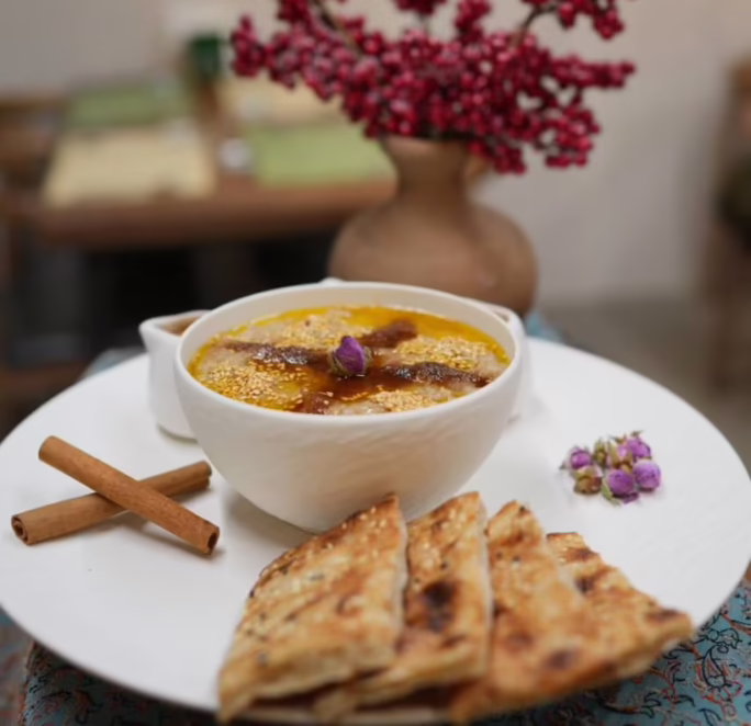 Fresh and Creamy Persian Halim